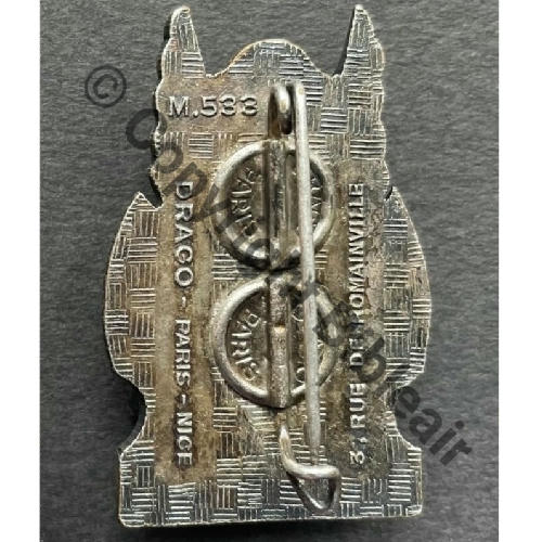 BOIS  PORTE AVION BOIS BELLEAU Aile argentee DrPNRom DPast Guilloche M533 Src.para668 20Eur01.11 